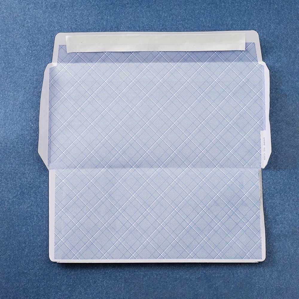 100200/300PCS Windowless white envelope 10 # Secure Business Envelope Can hold A4 paper Bill invoice Self sealing envelope