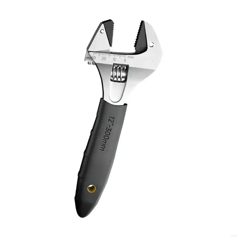 

8/10/12inch Multifunctional Ratcheting Spanner Tool for Home Professional Wrench Tool Set Adjustable Large Opening KXRE