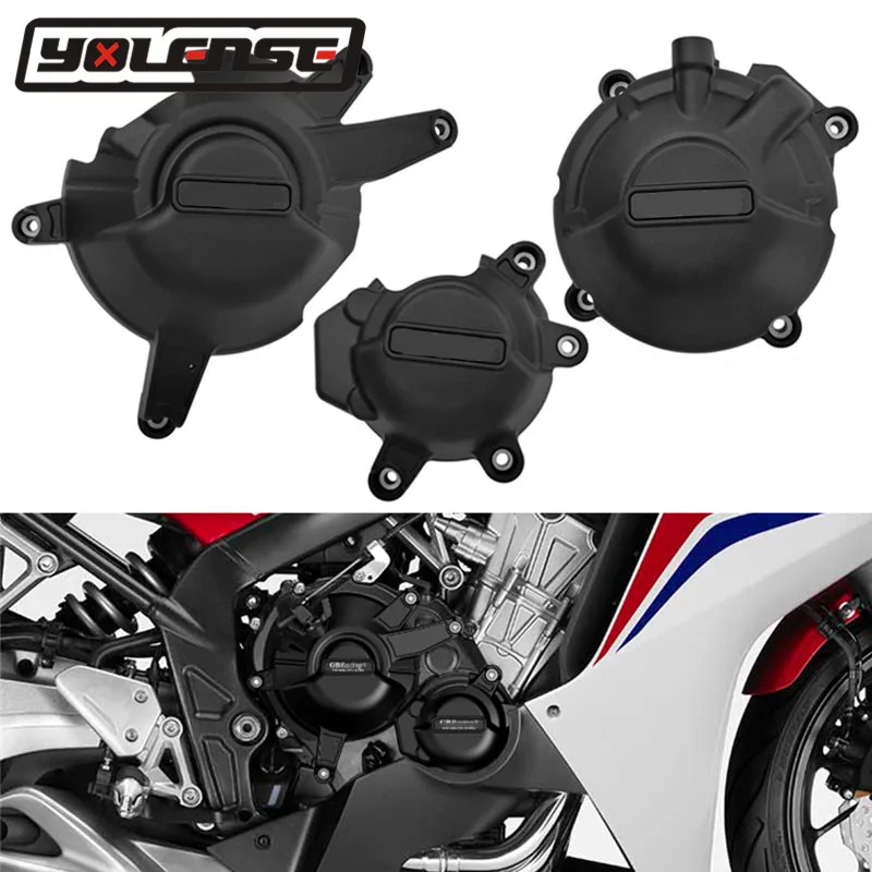 

For HONDA CB650F CB 650F 2014-2020 2018 2017 Motorcycle Nylon Engine Stator Cover Engine Guard Protection Side Shield Protector