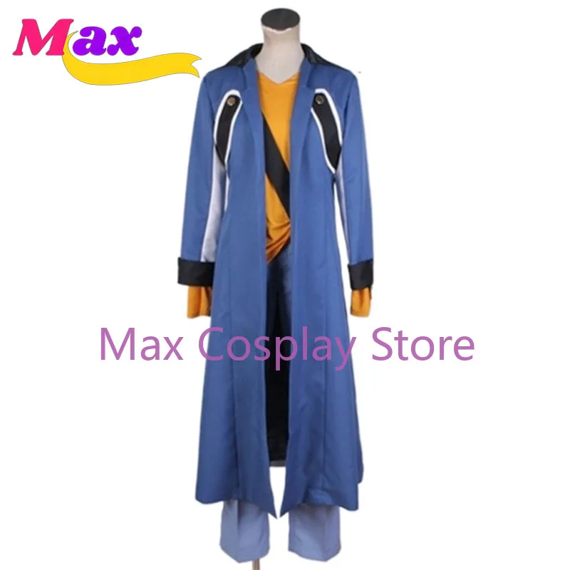 

Max Cos Lelouch of the Rebellion Suzaku Kururugi Blue Cosplay Costume Customized size
