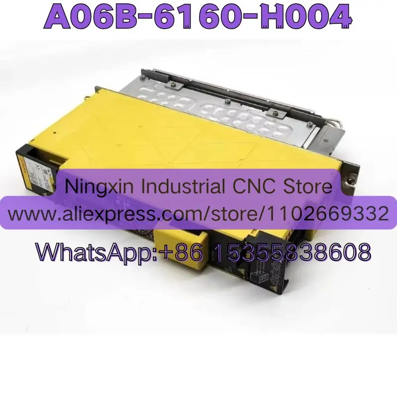 

Latest Quotation Second-hand Fanuc A06B-6160-H004 Fanuc A06B 6160 H004 Servo drive Amplifier Tested Ok