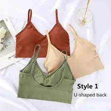 Seamless Lace Crop Top with Removable Padding #6