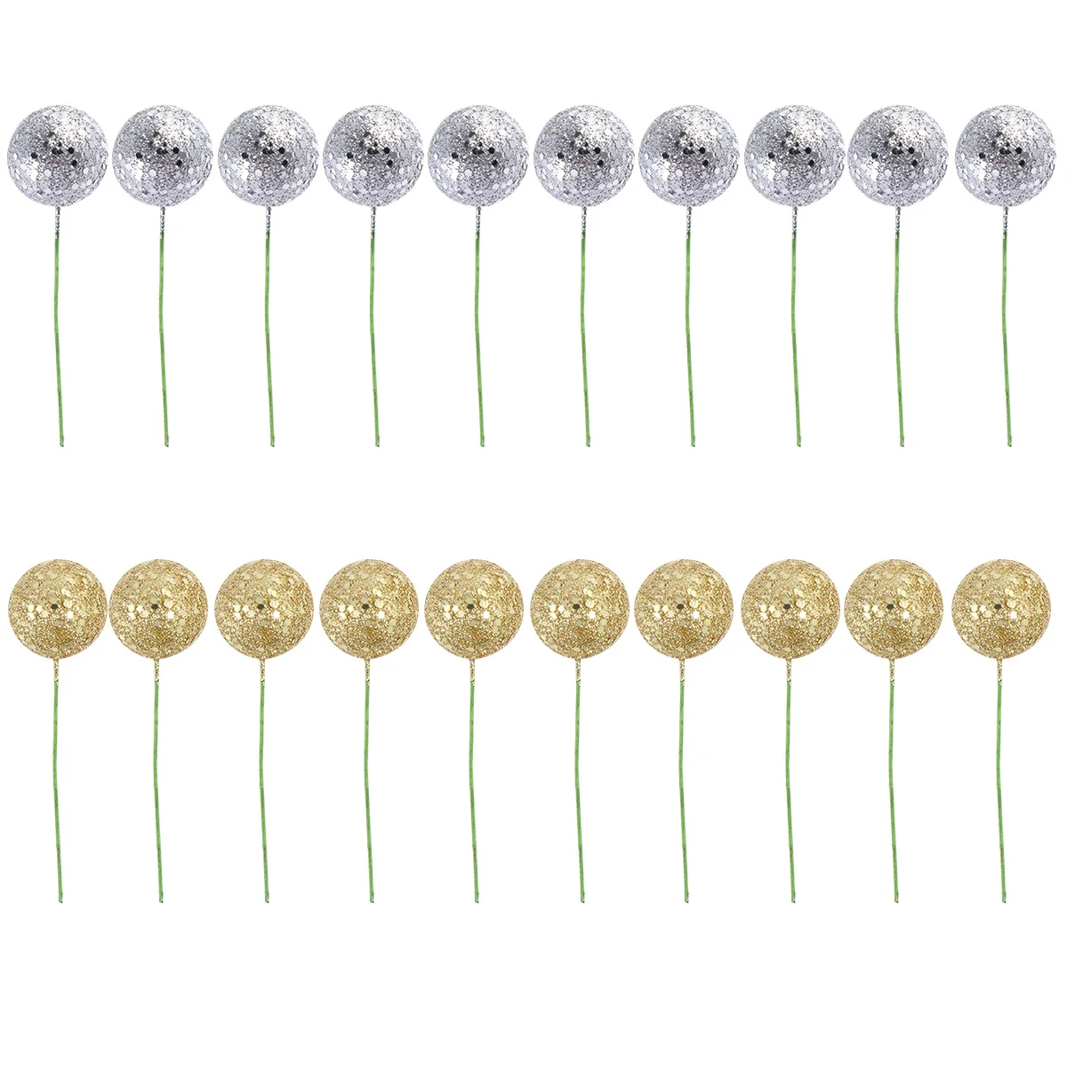 

20Pcs Simulation Berries Glitter Fruit Ornaments Small Fake Flowers DIY Photo Props Christmas Thanksgiving Wedding Party Decor