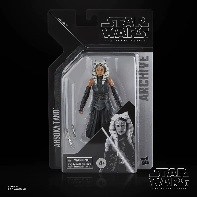 Genuine Hasbro Star Wars The Black Series Archive 6 Inch Action Figure - Ahsoka Tano / Grogu / Luke Skywalker Toy in Stock view 2