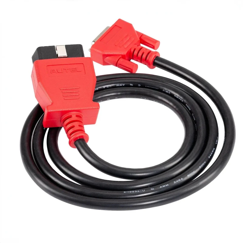 Latest  Main Test Cable for Autel MaxiSys MS908/MS906 Maxicom MK908P/MK808/ MaxiCheck MX808/ Maxidas DS808 OBD OBD2 15/26pin