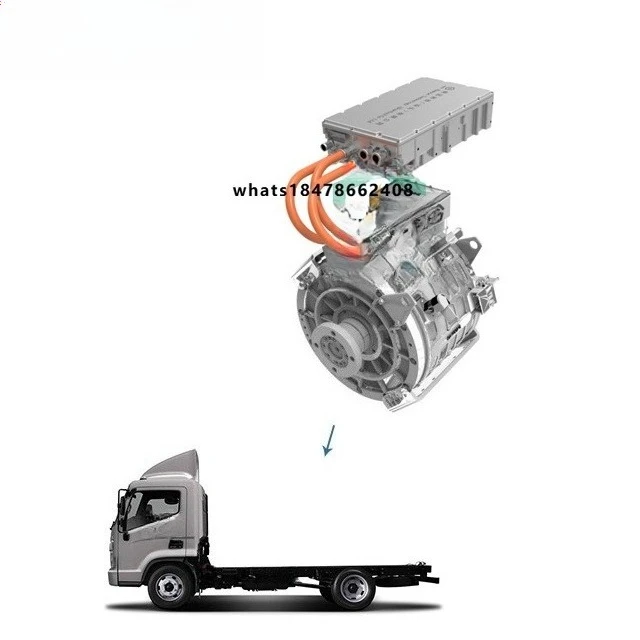 Electric Vehicle Motor Peak 150Kw Electric Engine With Controller Ev Car Conversion Kit for 7.5t Truck/Bus