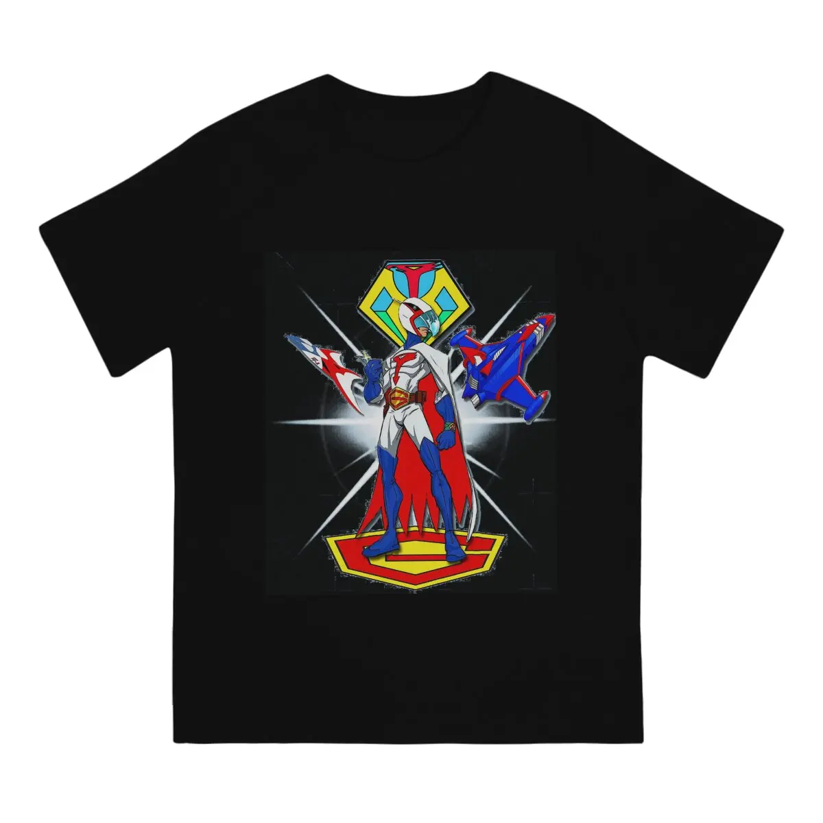 Kagaku Ninja-Tai Gatchaman Ken The Eagle T Shirt Goth Men Tees Summer Clothing Harajuku Crewneck TShirt