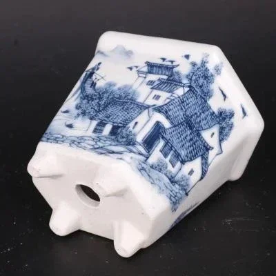 Exquisite pastel water town south of the Yangtze River small flowerpot with square plants