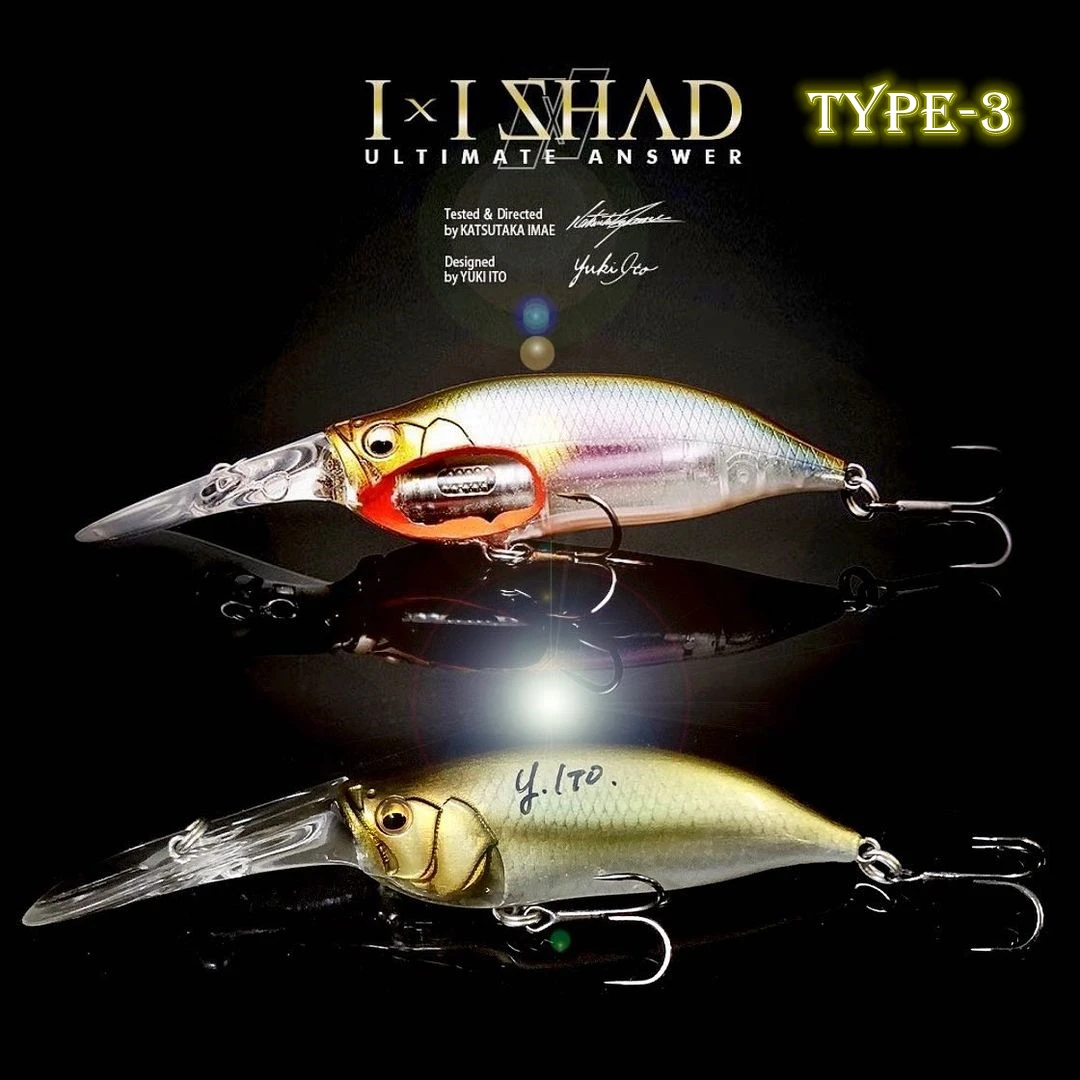 

Japan MEGABASS Long Range Deep Dive Float Mino IXI SHAD TYPE-3 Perch Road Subbait 2.3 Meters