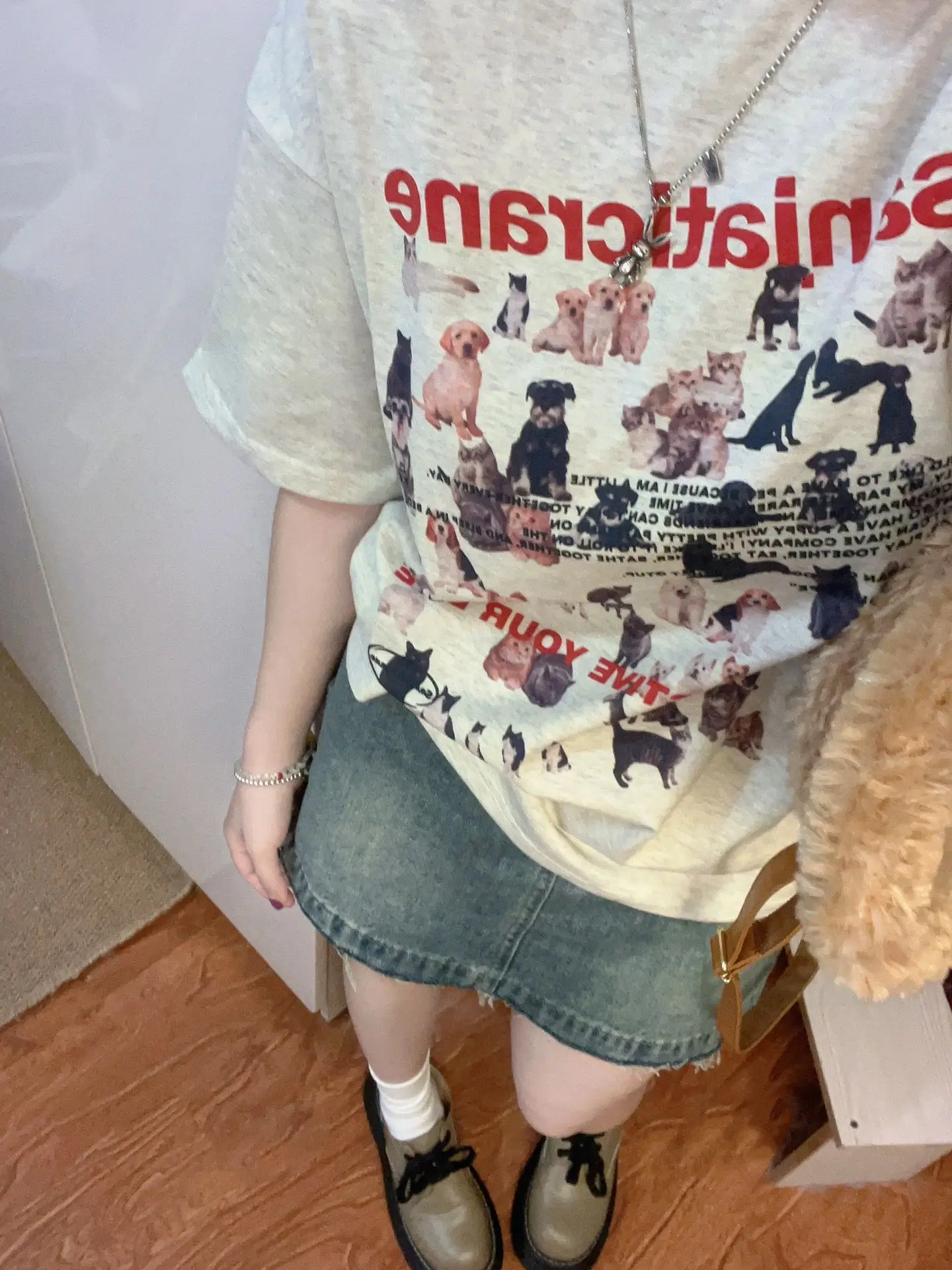 High Waist A-Line  Skirt Women's Denim Skirts Korean Sle Commute Pure Color ort Skirts Vintage Hong Kong Flavor