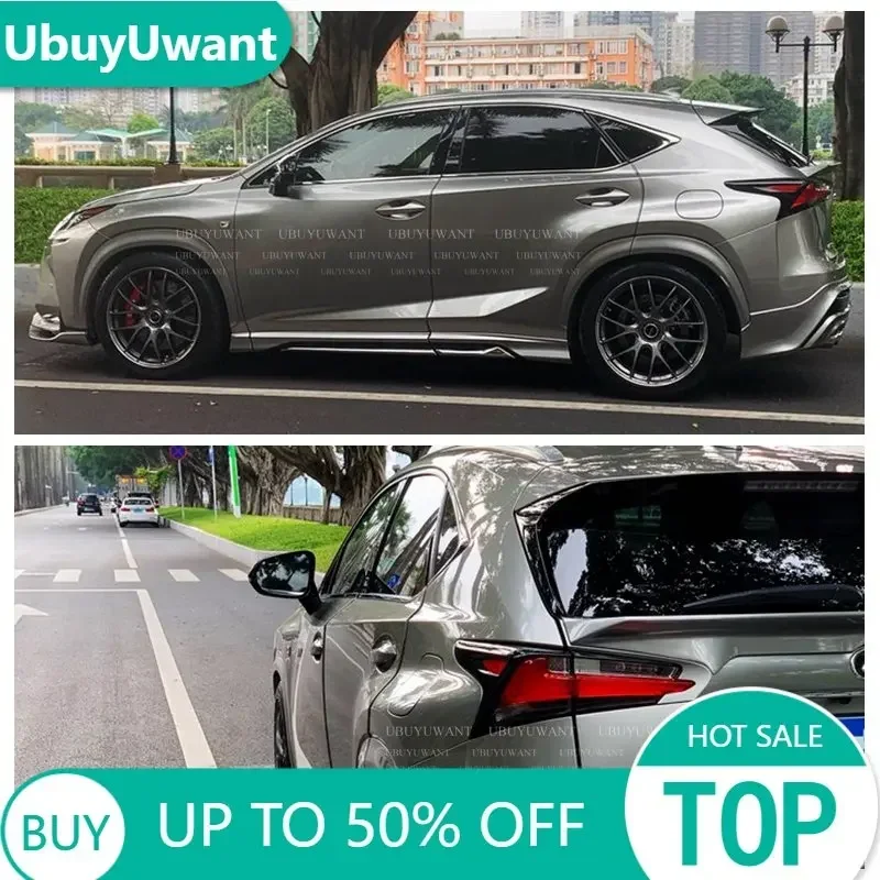 UBUYUWANT For lexus NX200 NX200T NX300 spoiler High Quality ABS Material Car Rear Wing Rear Spoiler for LEXUS NX 2015-2020