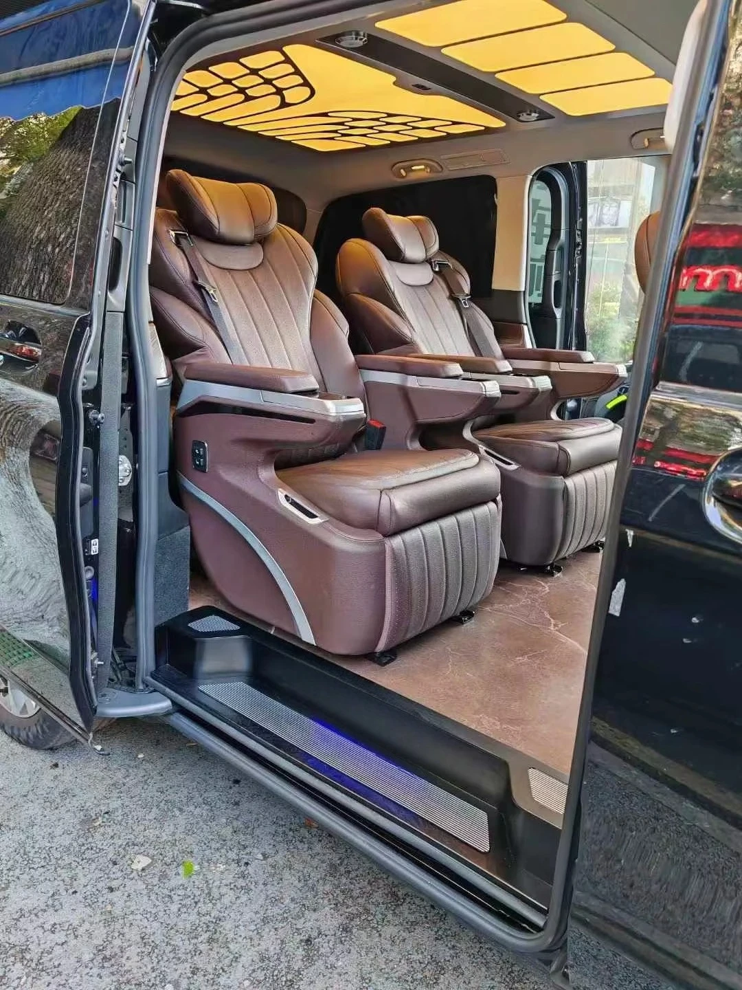 leather commercial vehicle seat, high quality, high cost performance, ex-factory price, luxury and comfort