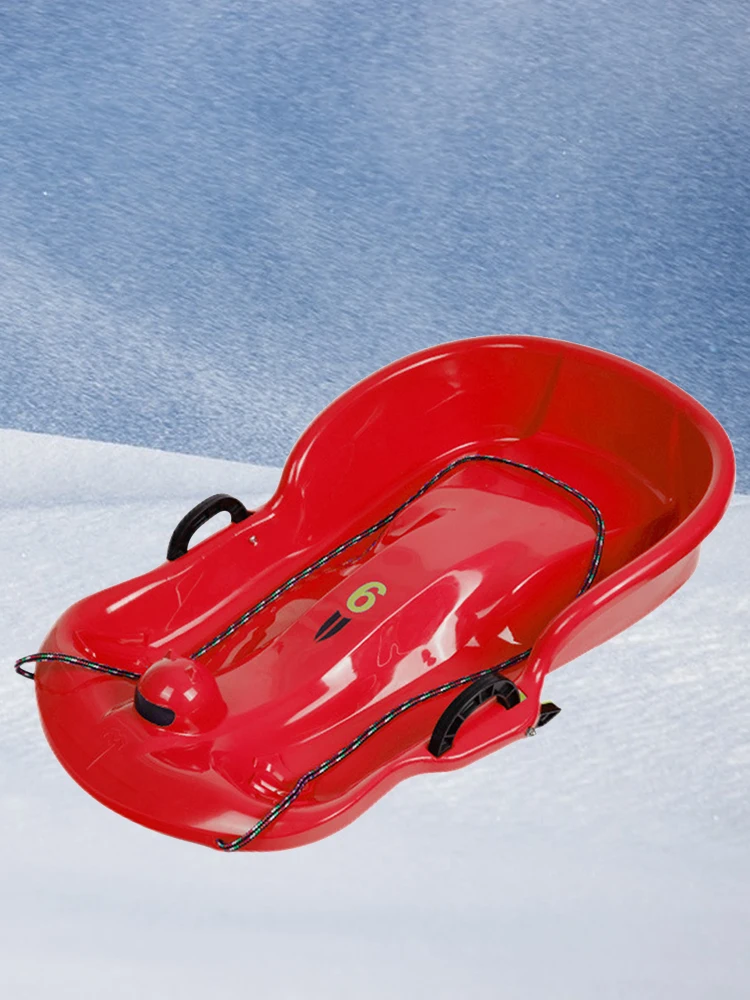 البلاستيك زلاجات الثلج الثلوج سبيدر زلاجات مع سحب حبل طفل توبوجان زلاجات الثلج الإنحدار العداء توبوجان زلاجات الثلج للرياضة الشتوية
