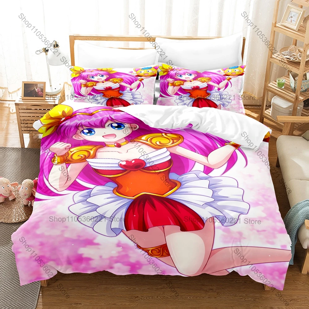 Wedding Peach 3 In 1 Bedding Set Breathable Microfiber Bed Sheet Duvet Cover Pillowcase Stylish Home Bedding Bedroom Decoration