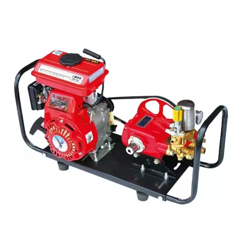 154 Single-Cylinder Power Sprayer, Four-Stroke High-Pressure Sprayer, Portable Orchard Sprayer with Reinforced Pump Head