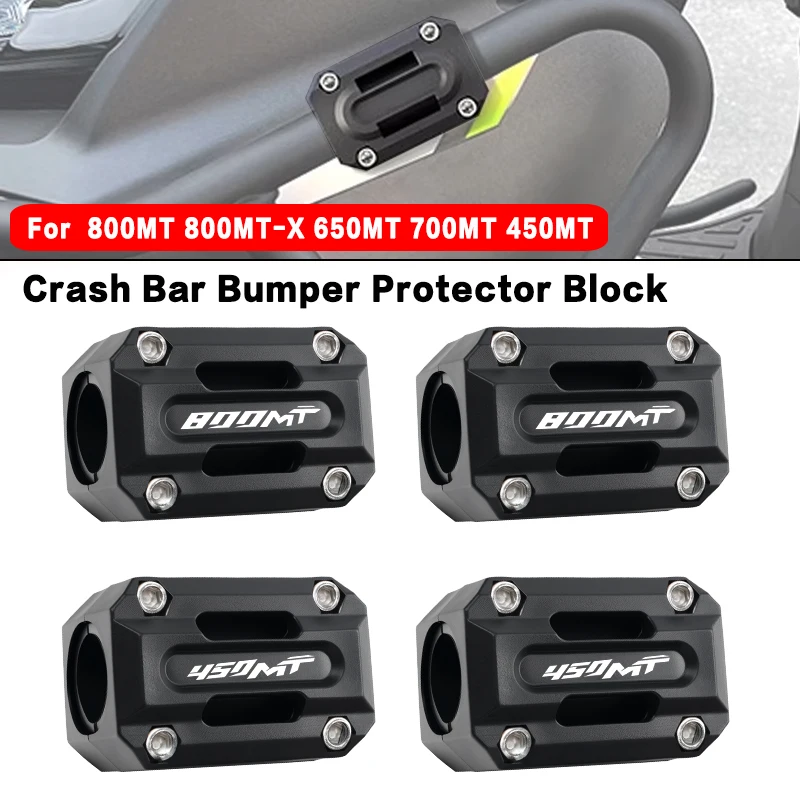Para cf moto 800 mt 650mt 700mt 450mt 650tr-g cfmoto 800mt 800mtx 700mt 650mt amortecedor guarnição bloco acessórios de proteção do motor