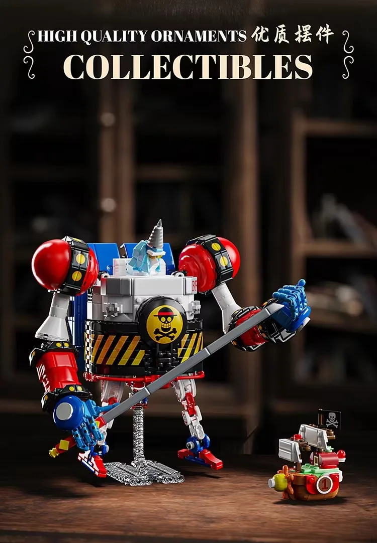 2026 Building Blocks Robot Set, Anime Action Figure Mecha Model Kit, Perfect Collectible Toy for Boys,Creative Gifts for Fans