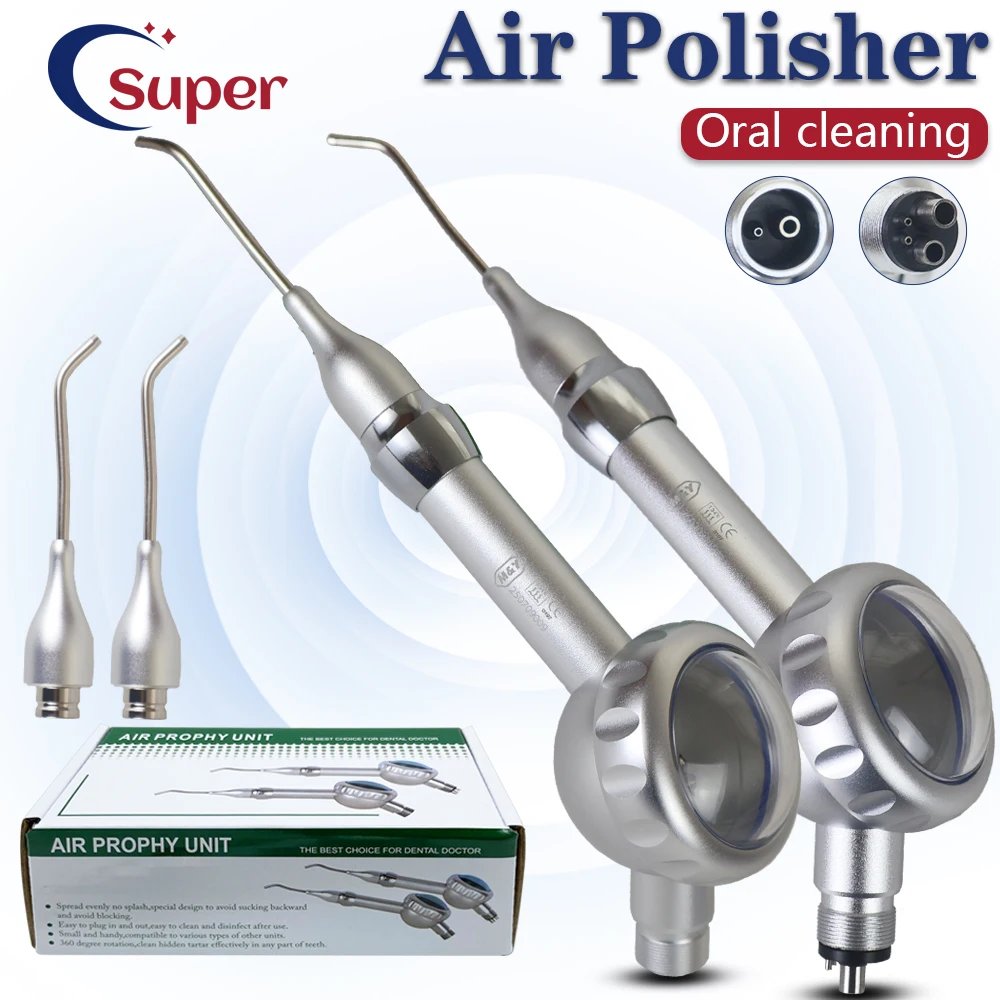 

Dental Tooth Cleaning Sand Blasting Machine Teeth Whitening Spray Dental Air Driven Polisher Dentistry Equipment