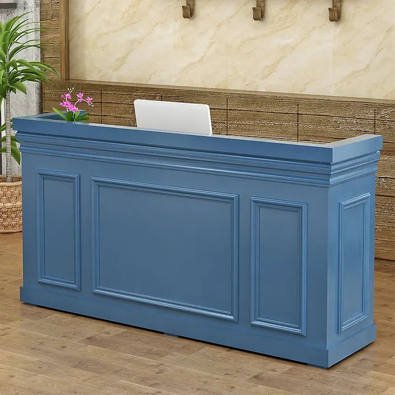 

Italian Style Originality Reception Desks Clothing Store Modern Simplicity Reception Desk Designer Office Furniture Recepce HBRD