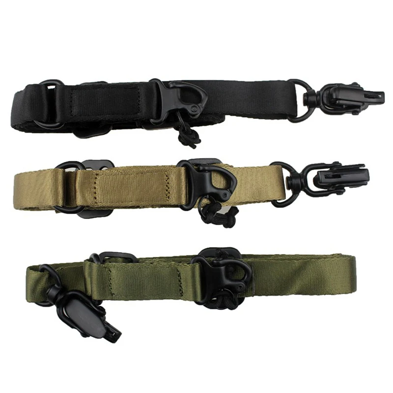 Tactical Equipment Adjustable Tactical Gun Rifle Sling MS2 mission rifle sling Strap With Hook Safety Belt