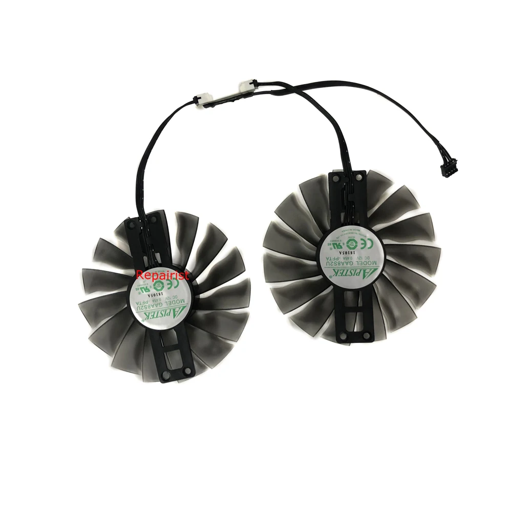 2 шт./комплект, вентилятор видеокарты,GAA8S2U, для EMTEK XENON GTX 1080Ti Super JetStream TONE +, для EMTEK XENON GTX1070 Super JetStream FF14
