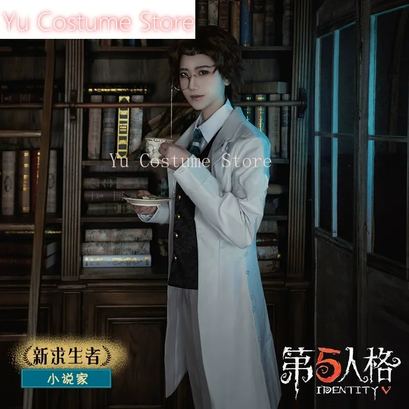 Yu Identity V Cos Orpheus Novelist Cosplay Costume Cos Game Anime Party Uniform Hallowen Play Role Clothes Clothing New Full