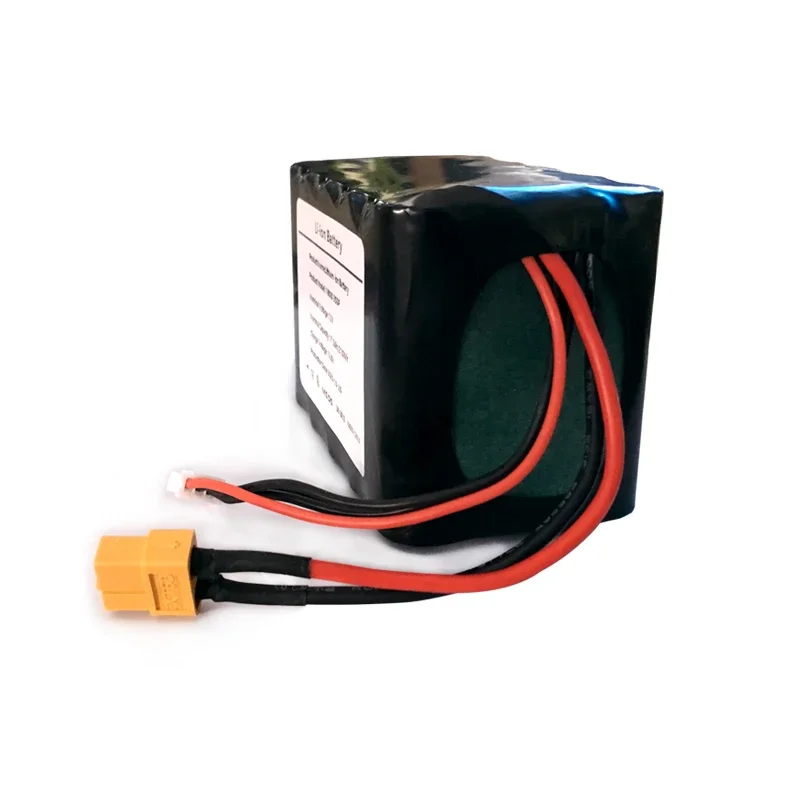 3S5P 12V 17.5Ah High Capacity UAV Rechargeable Li-ion Battery for Various RC Airplane Drone Quadrotor,with Connector XH2.54+XT60