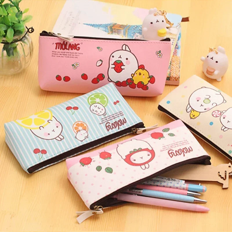 1pcs Pencil Case Pencilcase Supplies Box Pouch Pen Boxes For School Kids Kawaii Pencil Cases Pouch Pen Bag To School Canvas Bags