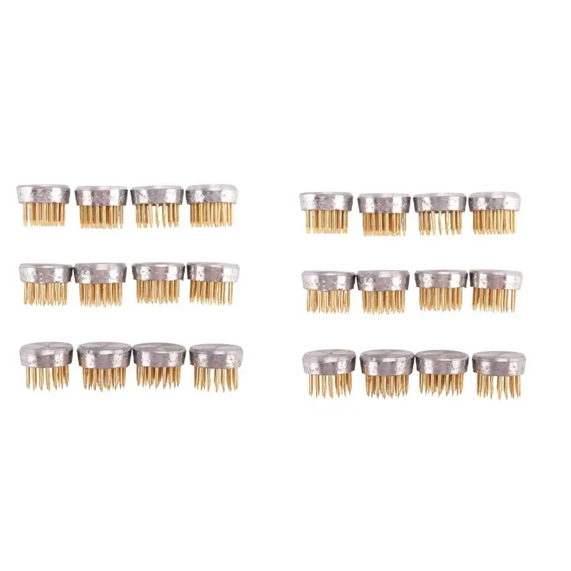 

Набор держателей для цветов BAAJ-24 (кензаны), круглые мини-держатели для цветов (кензаны) с шипами, держатели для цветов с шипами 0,9 дюйма