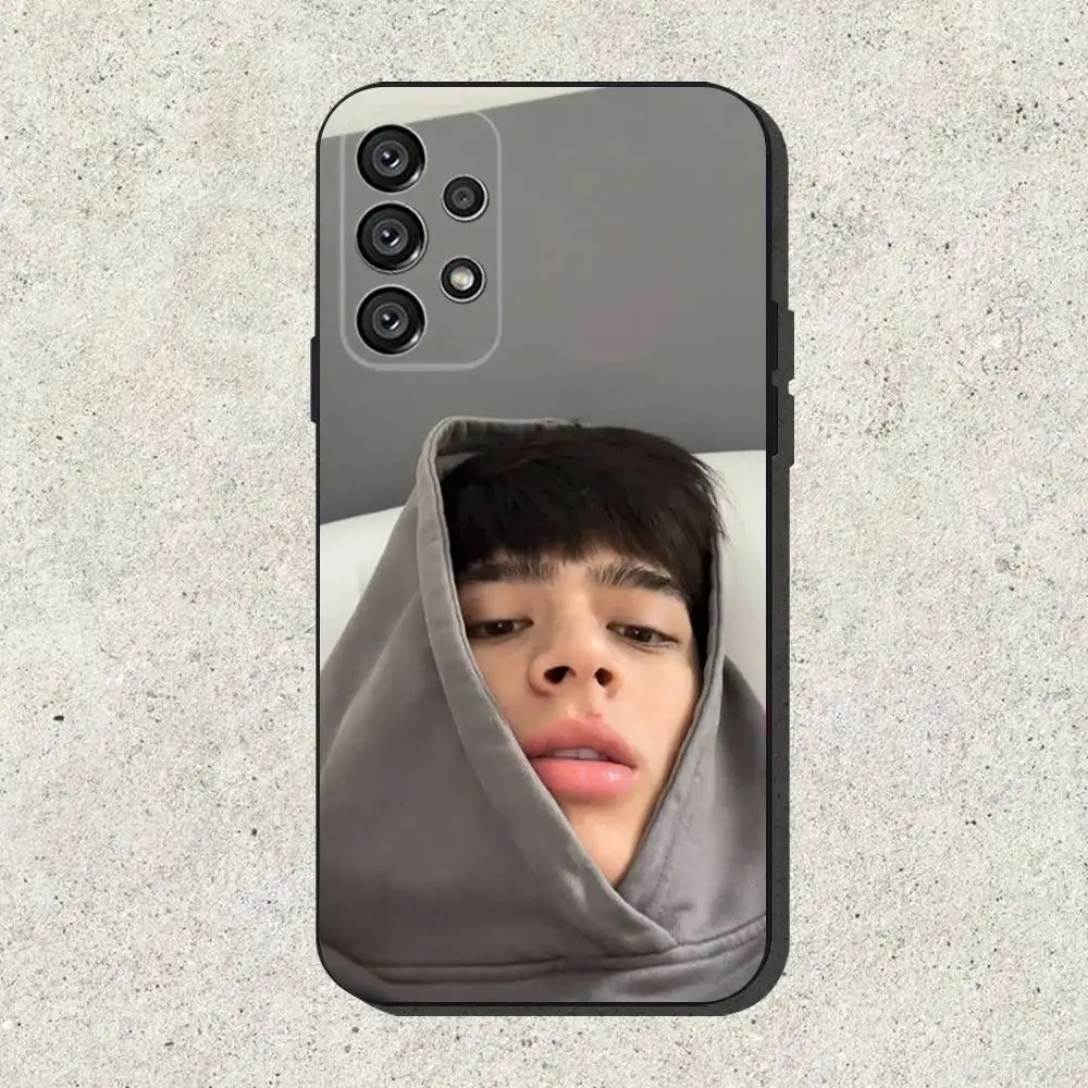 Singer Max Valenzuela Phone Case For Samsung S25,S24,S21,S22,S23,S30,Ultra,S20,Plus,Fe,Lite,Note,10,9,5G Black Cover