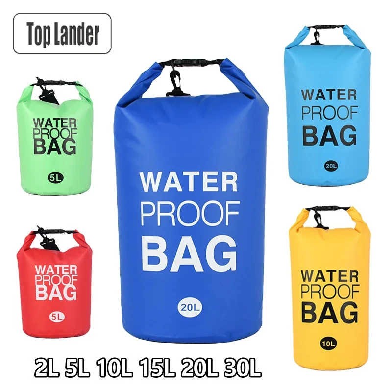 Waterproof Dry Bags Backpack Dry Bag Ultralight Sea Fishing Float Bag Swimming Pool Pvc Hermetic Bag Camping Tactical Survival