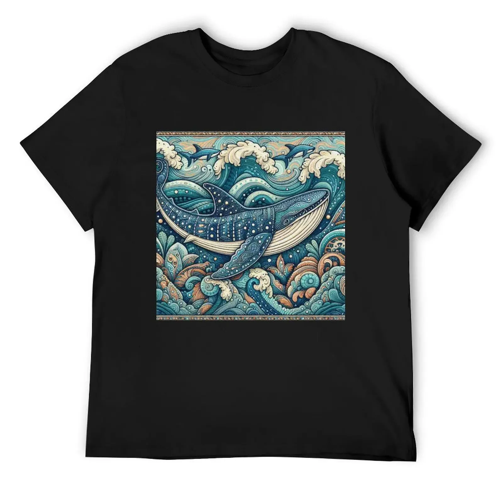 

the Great Whale Shark T-Shirt plain anime t shirts fitted t shirts for men