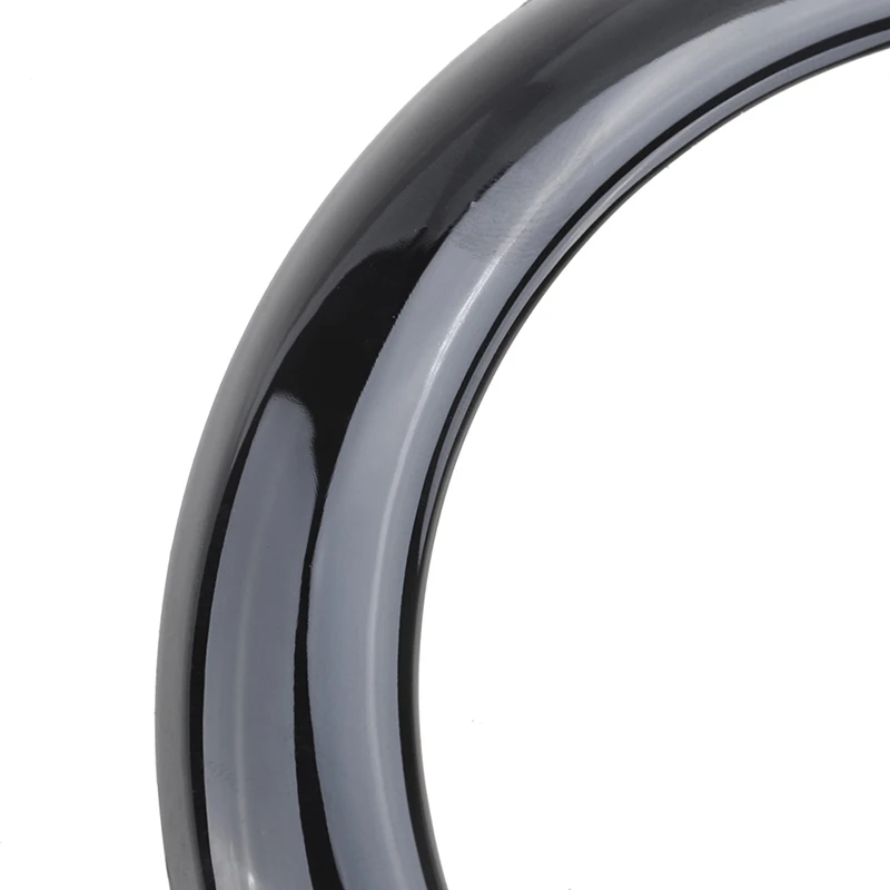 Anillo de insignia trasera, cubierta con logotipo de coche para BMW 1 Series F20 F21 2011-2019, pegatina de marco con patrón negro/carbono, accesorios de decoración para coche