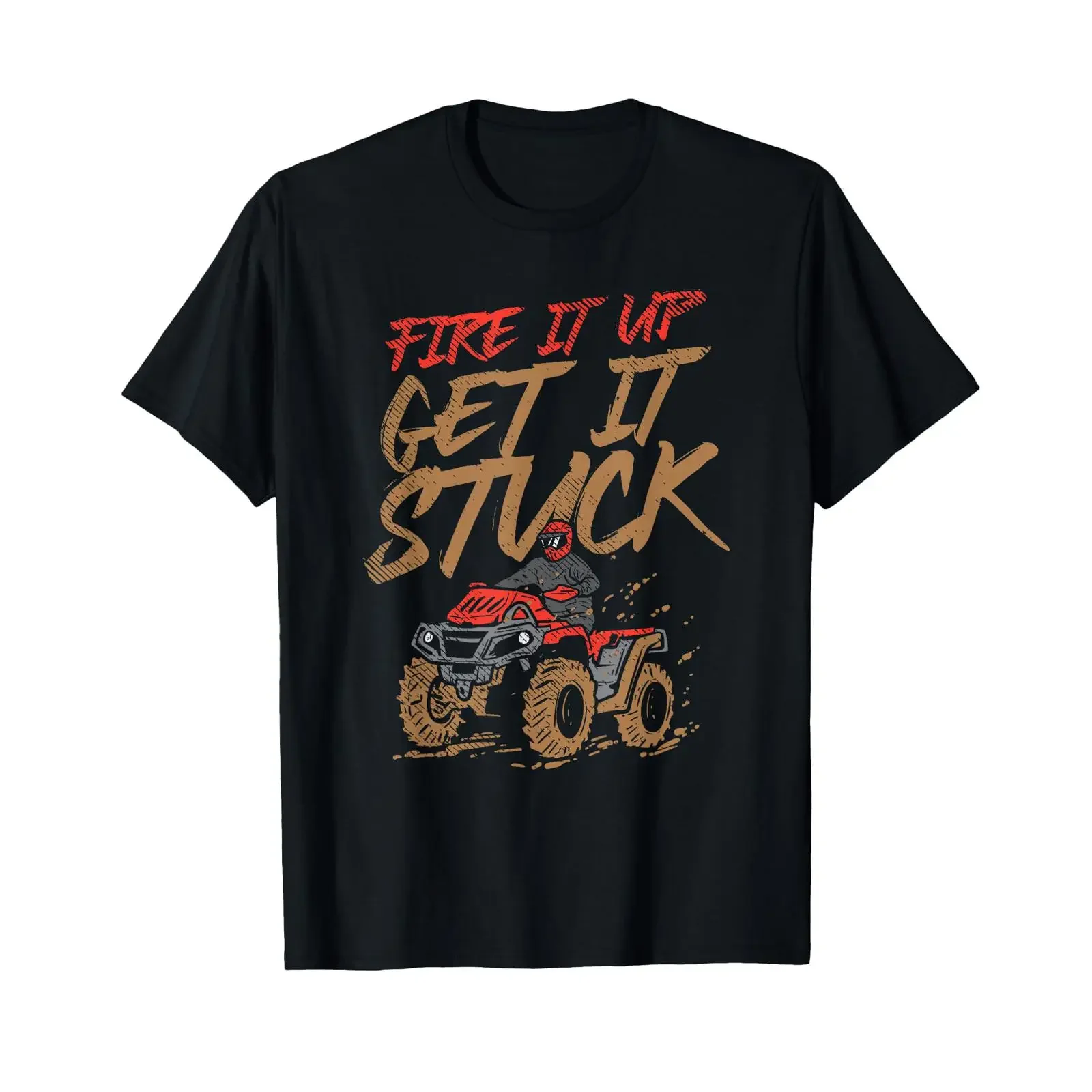 ATV Rider s Four Wheeler Accessories for Men Kids T Shirt Small vintage Washed Slightly Casual Versatile Breathable
