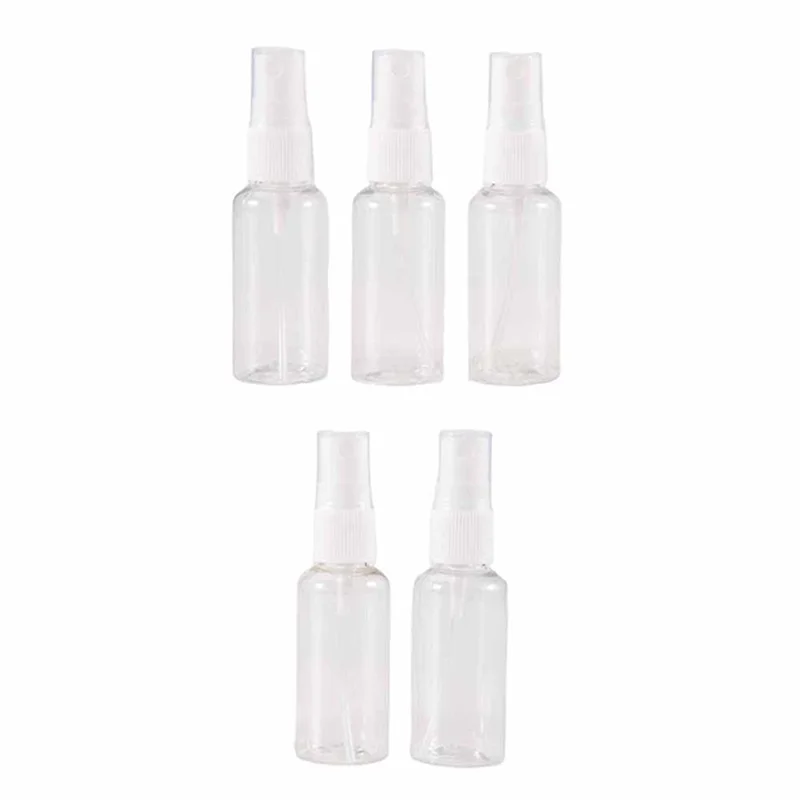 A39M 5PC 30Ml Mist สเปรย์ขวดสเปรย์เปล่าขวดขนาดเล็กปั๊มขวดคอนเทนเนอร์
