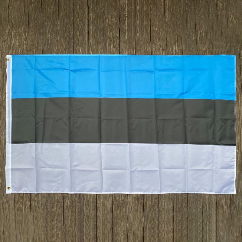 

xvggdg Estonia flag Banner 90*150cm Hanging Estonia National flag