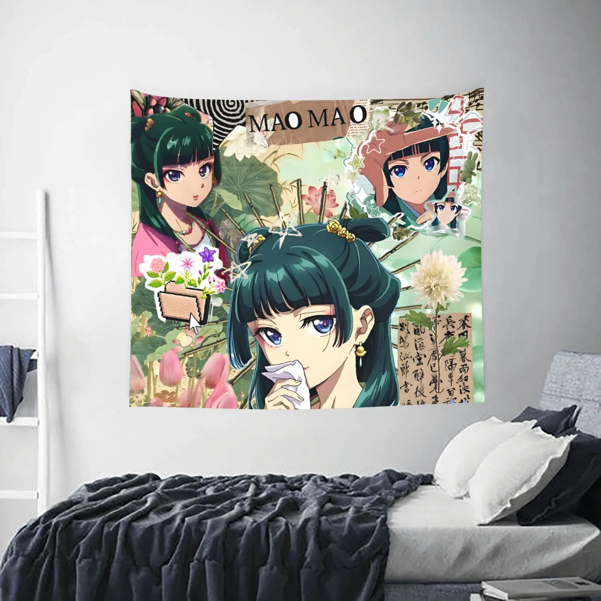The Apothecary MAOMAO Customized Cutecore Tapestry  Wall Hanging Blanket Tapestry Home Decor Items Wall Decorations