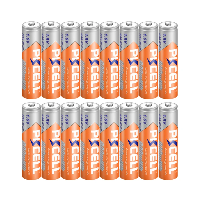 4P/8/16PC AAA battery 1.6V Ni-Zn AAA Rechargeable Batteries nizn AAA battery 900mWh and battery Charger for AA/AAA NIZN battery