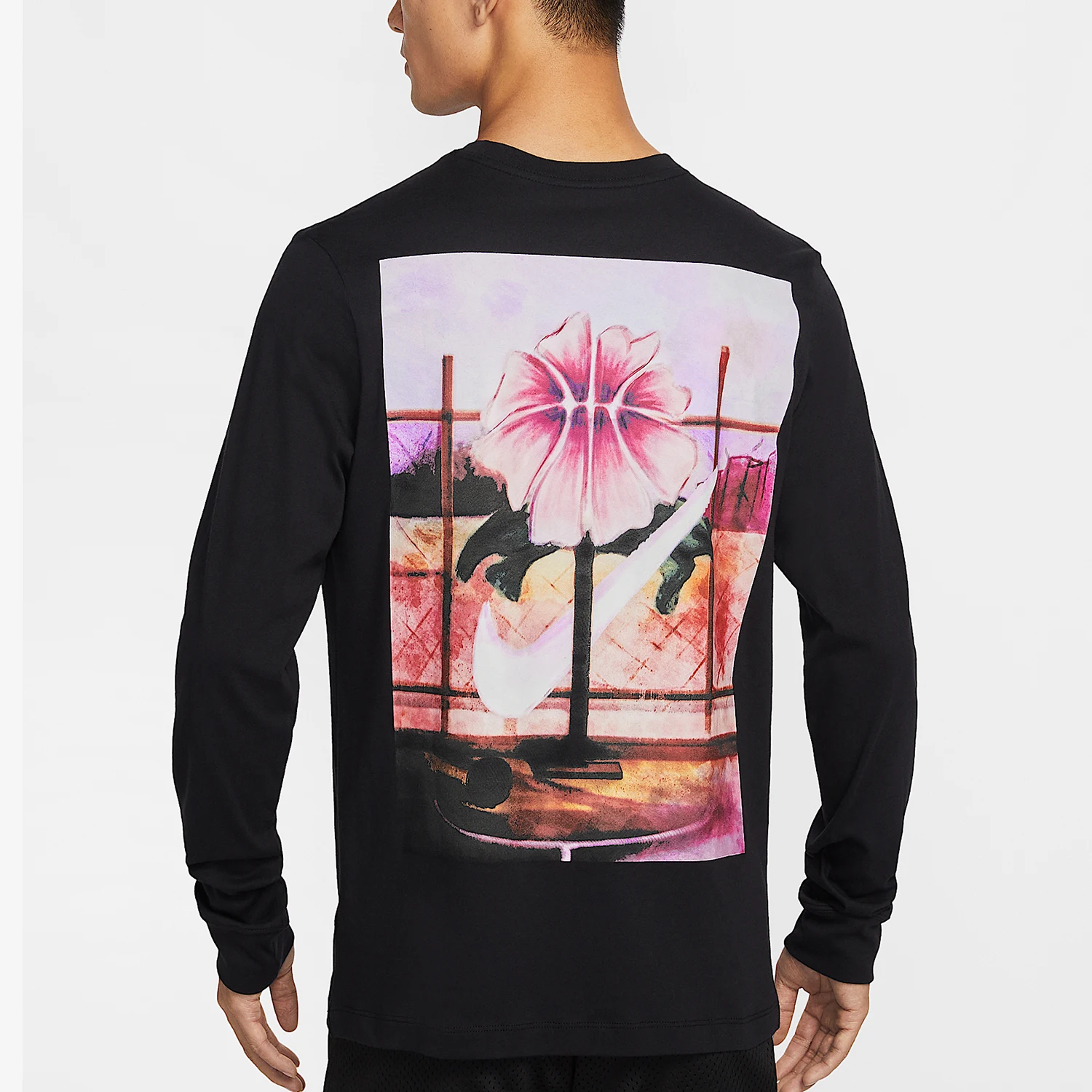 Nike Authentic Essential Men's Soft Trendy Printed Basketball T-shirt IH4130-010