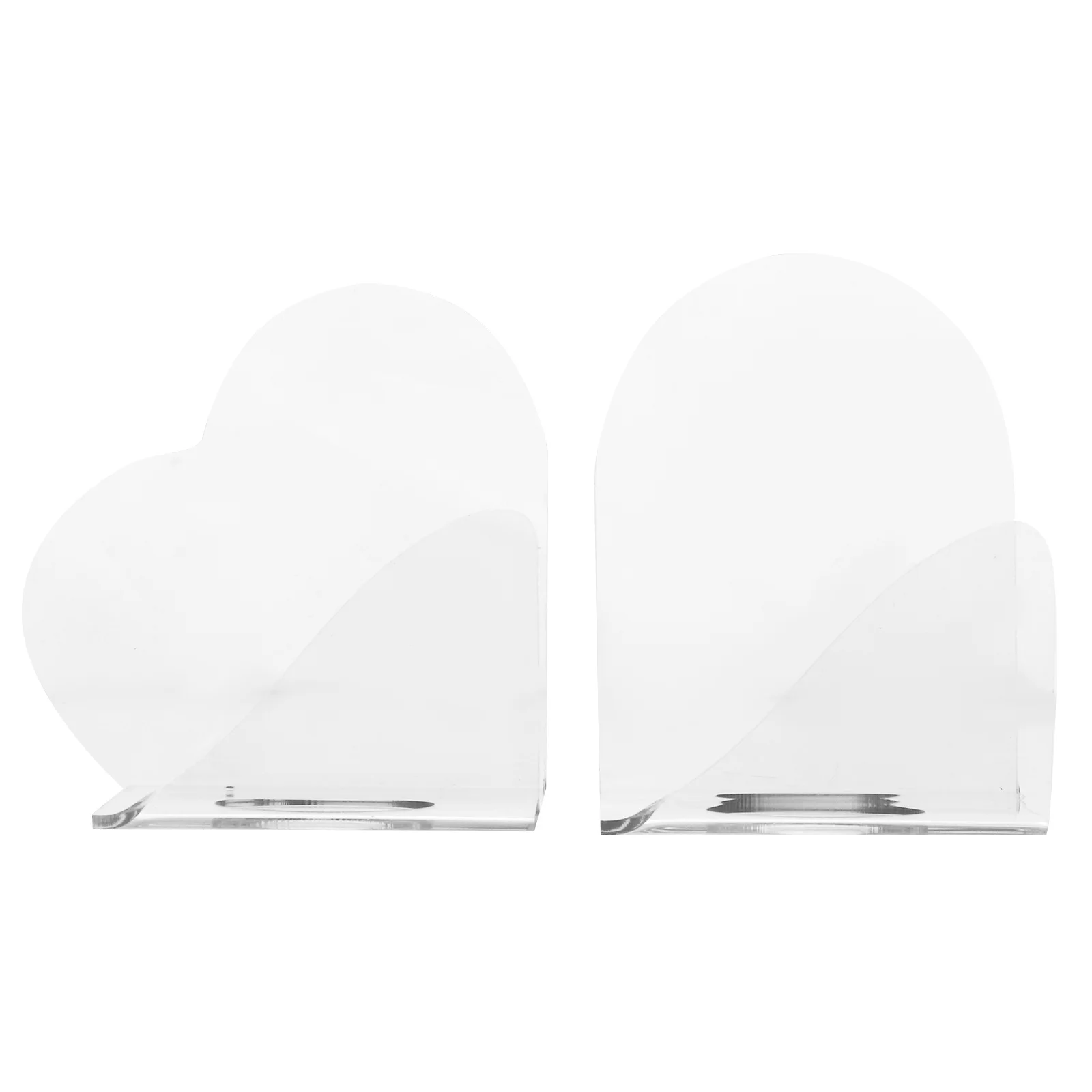 2 قطعة لوحات مكياج أكريليك شفافة لخلط الألوان خفيفة الوزن محمولة باليد أداة تجميل مانيكير لوحة فنية #3