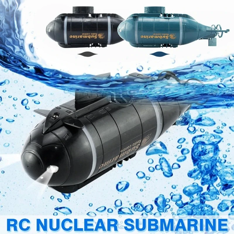 Mini RC Submarine Boat Toys Waterproof Diving Toy Simulation Model  Electric Toy For Boys Children Birthday Gifts