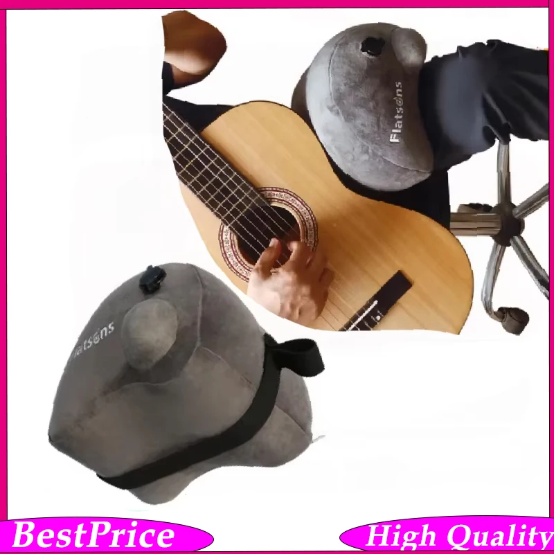 

Flatson FA-80A Classical Guitar Pads Cushion Iatable Flocking Guitar Leg & Neck Support Balance Pad for Guitarists