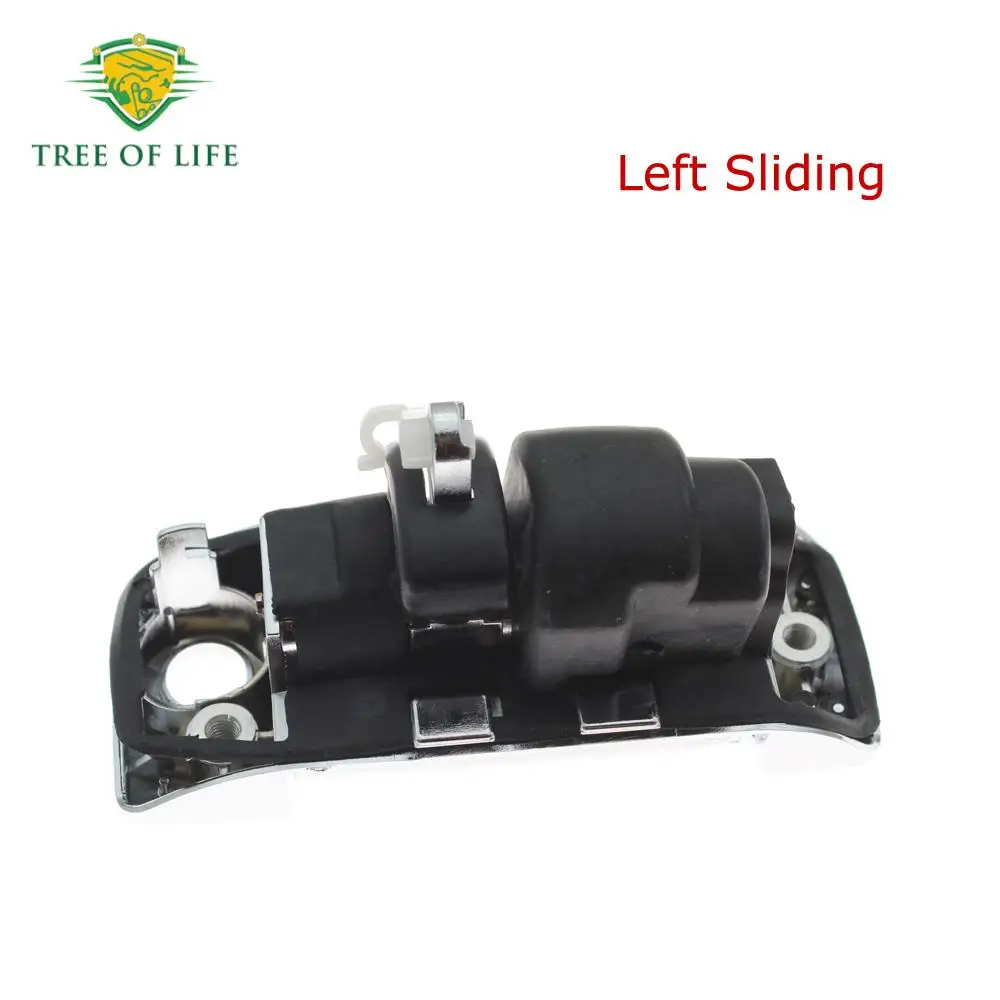 Chrom Left Sliding Door Exterior Outer Handle For Toyota Hiace 2005-2017 2018 Quantum Commuter 69230-26080 69230-26090 LHD
