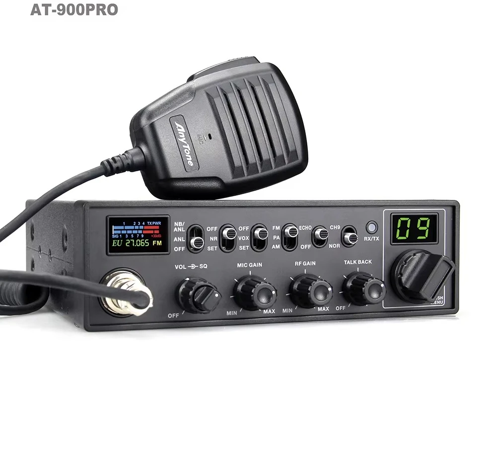 

Radio 900PRO Classic Cb Radio 27mhz Ssb Echo Function 2 Way Radio Long Range 12/24V 40 AM FM