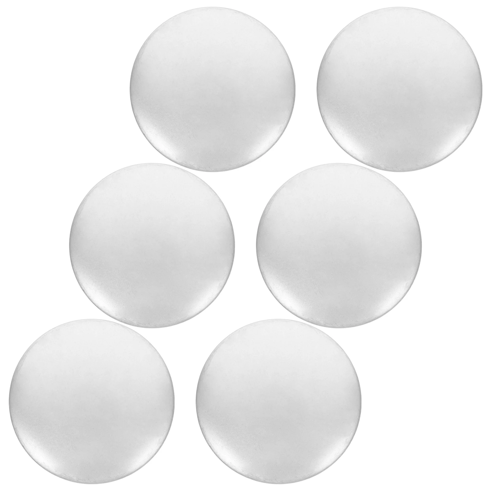 

6pcs Fence Post Durable Fence Post Caps Stainless Steel Hand Handrail Covers Rail End Caps Handrail End Cap Parts