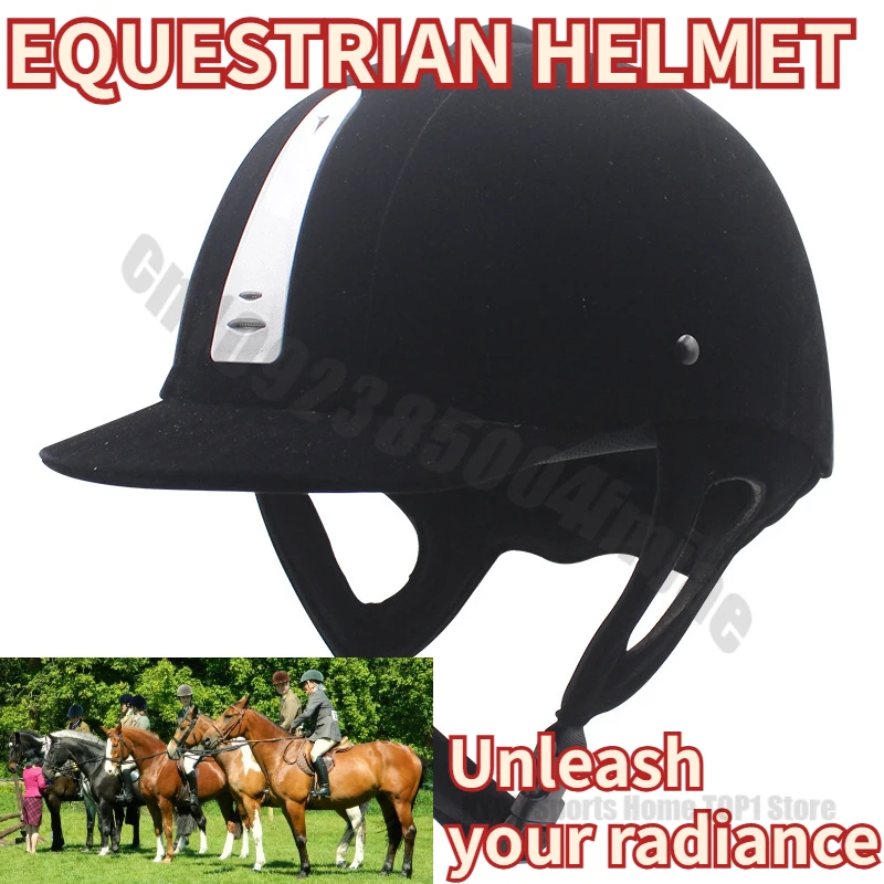 Gorro ecuestre para hombre y mujer, equipo ecuestre, cómodo gorro para deportes al aire libre, gorra profesional para montar a caballo, equipo para montar a caballo