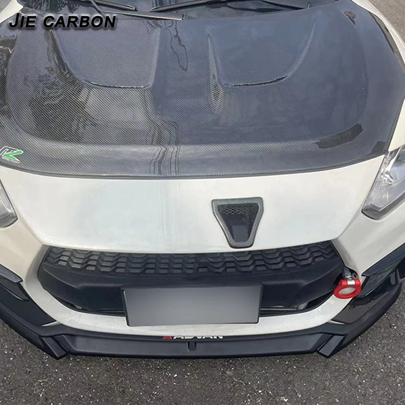 For Suzuki Swift Sport ZC33S, Car Front Bumper, Splitter Intake Carbon Fiber Vent Trim Body Parts Upgrade 2018-2023