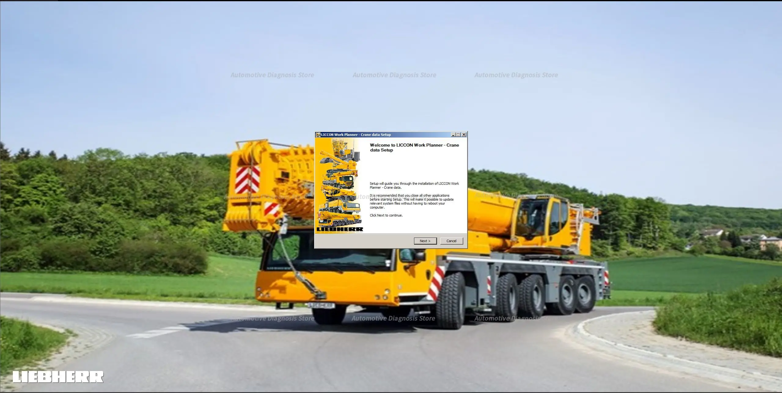 

Универсальный рабочий планировщик Liebherr LICCON V6.23 Обновленные данные 2024г