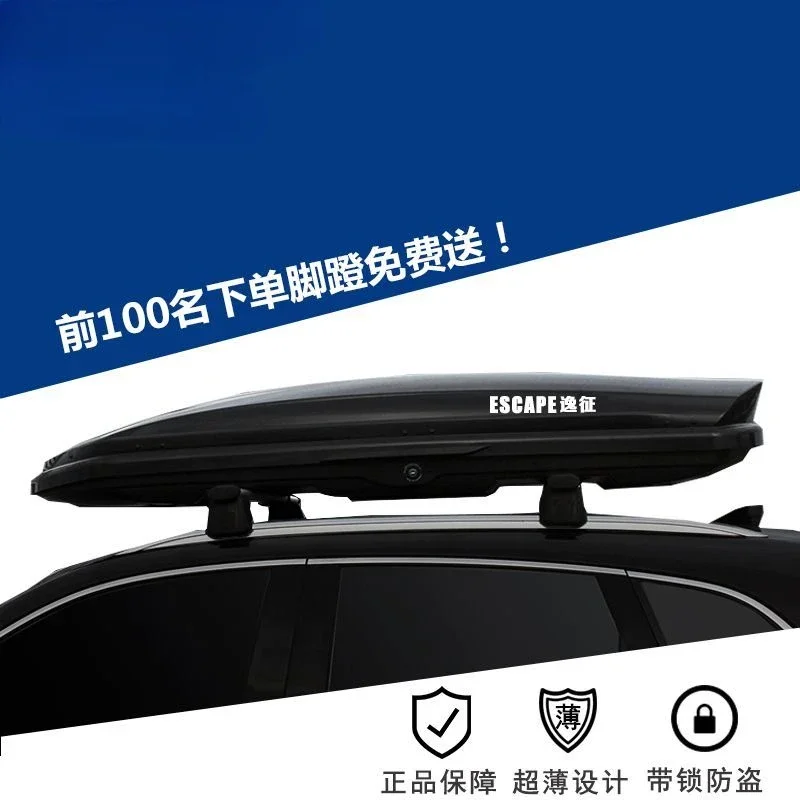 Caja de Viaje para Techo de Auto, Universal, Resistente, 173*80*28CM, 580L, Impermeable, Gran Capacidad, Perforada, Ultrafina, para SUV