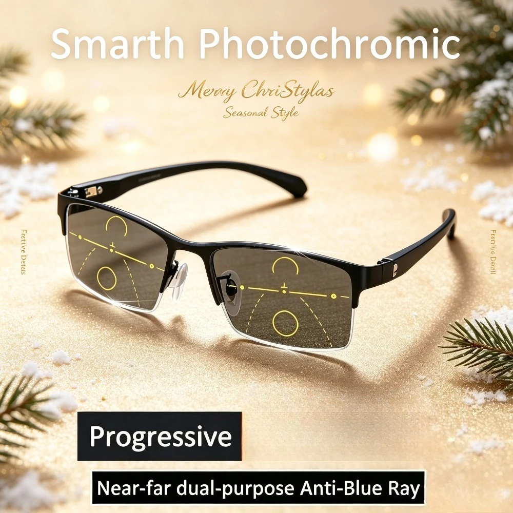 Travel Reading Accessories - 2 pairs of business half frame